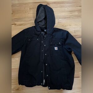 CARHARTT Vintage Relaxed Fit Washed Sherpa-Lined Utility Jacket